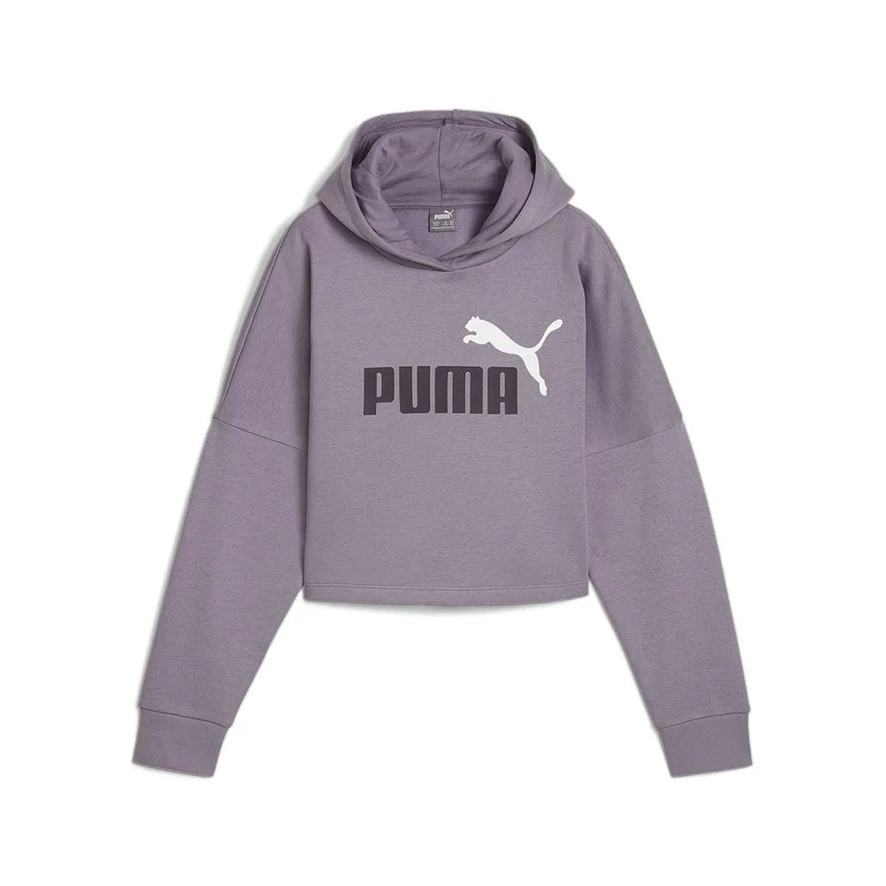 

Худи Puma Ess Logo Cropped, фиолетовый