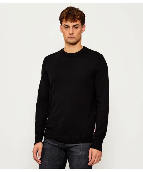 

Свитер из шерсти лавра Regular fit Joop! Jeans, черный