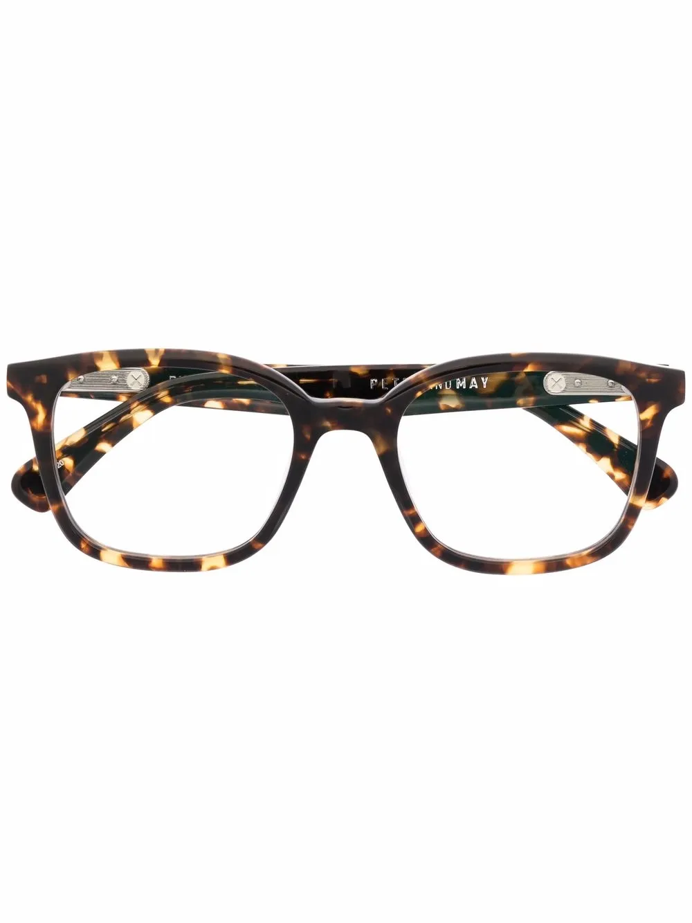 

Очки в квадратной оправе черепаховой расцветки Peter & May Walk, коричневый