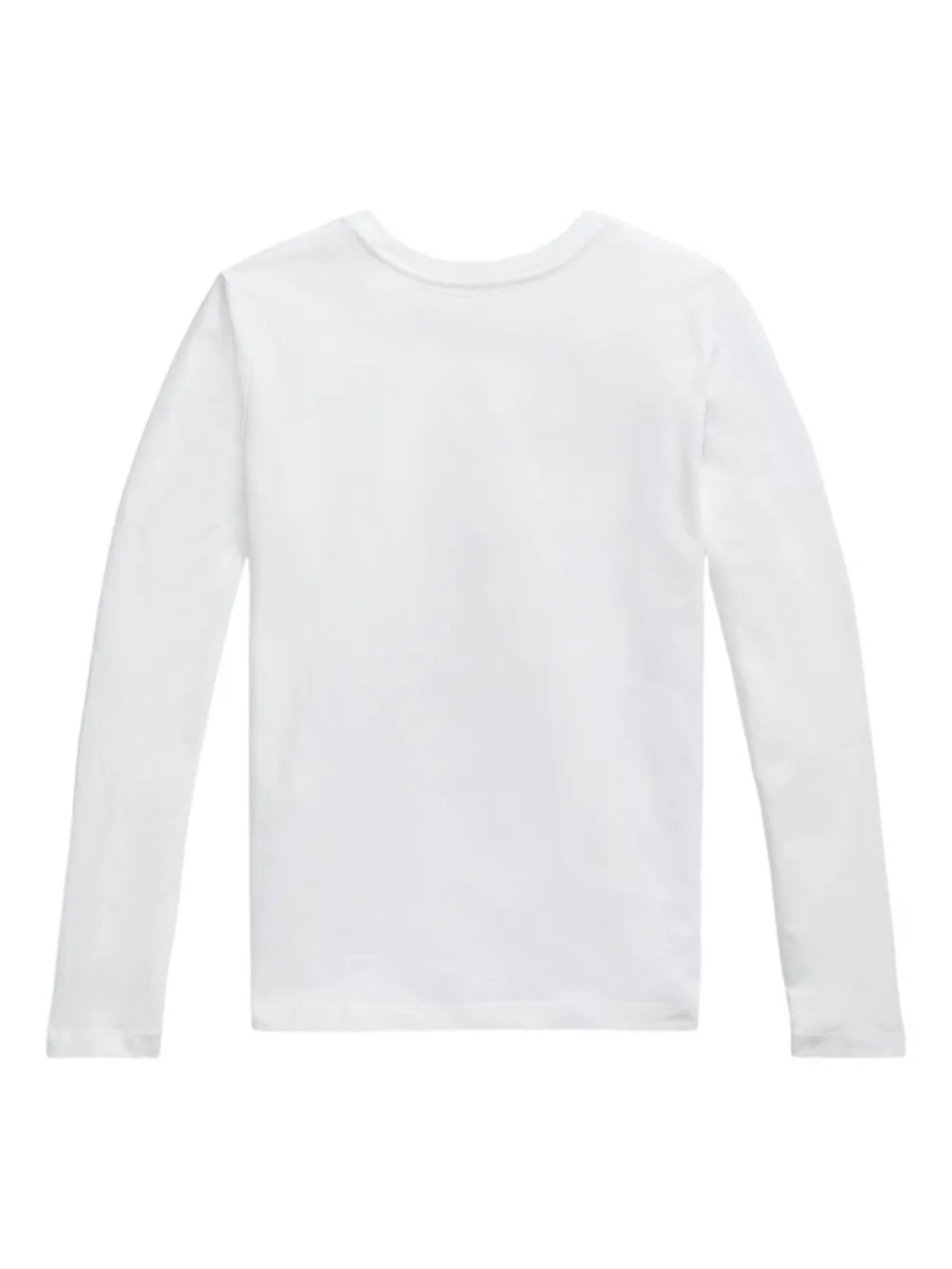 POLO RALPH LAUREN KIDS футболка с длинными рукавами, белый — фото 2