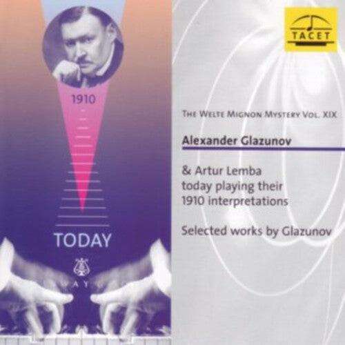 

CD диск Glazunov / Lemba: Welte Mignon Mystery 19