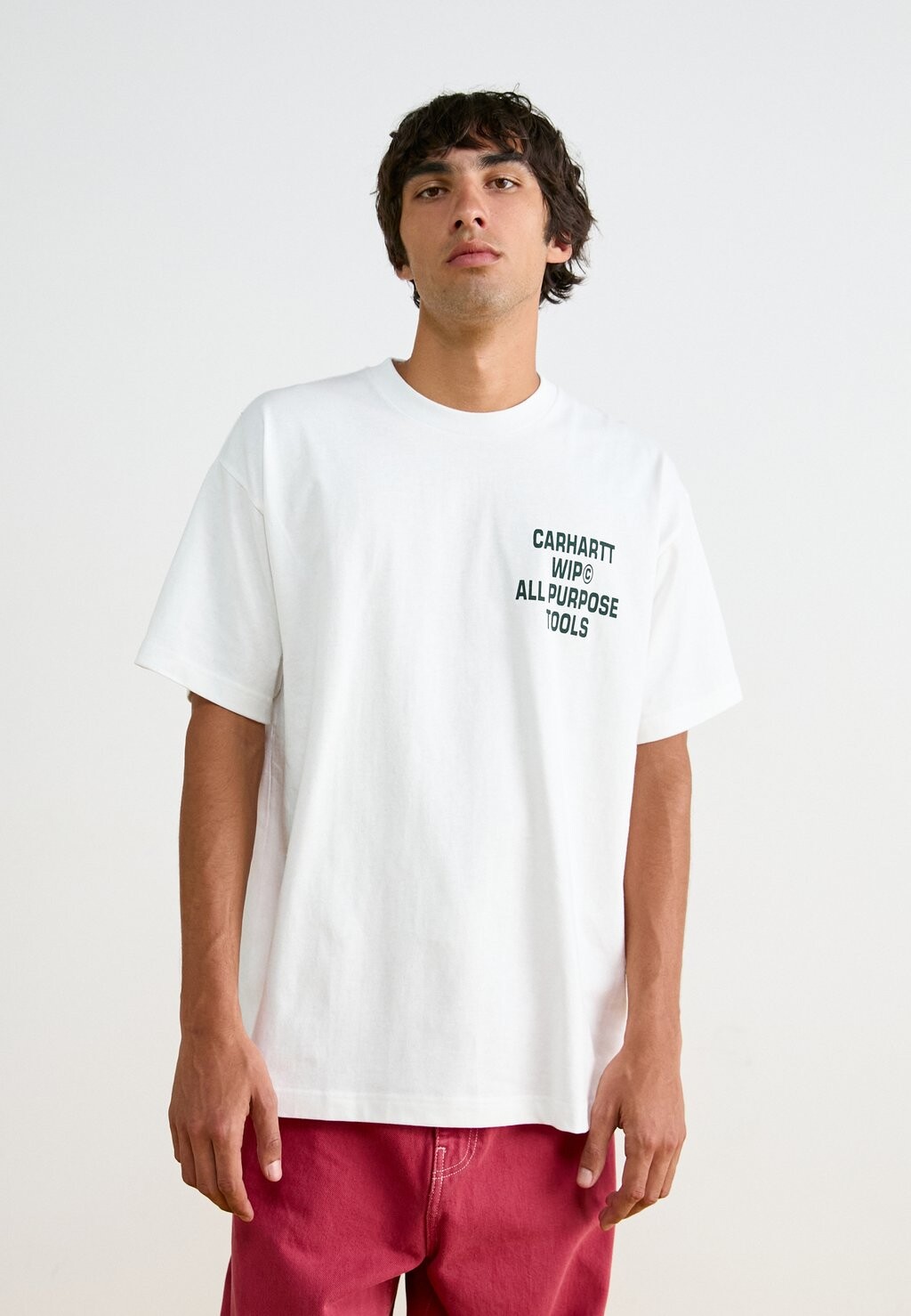 

Футболка с принтом CROSS SCREW Carhartt WIP, белый