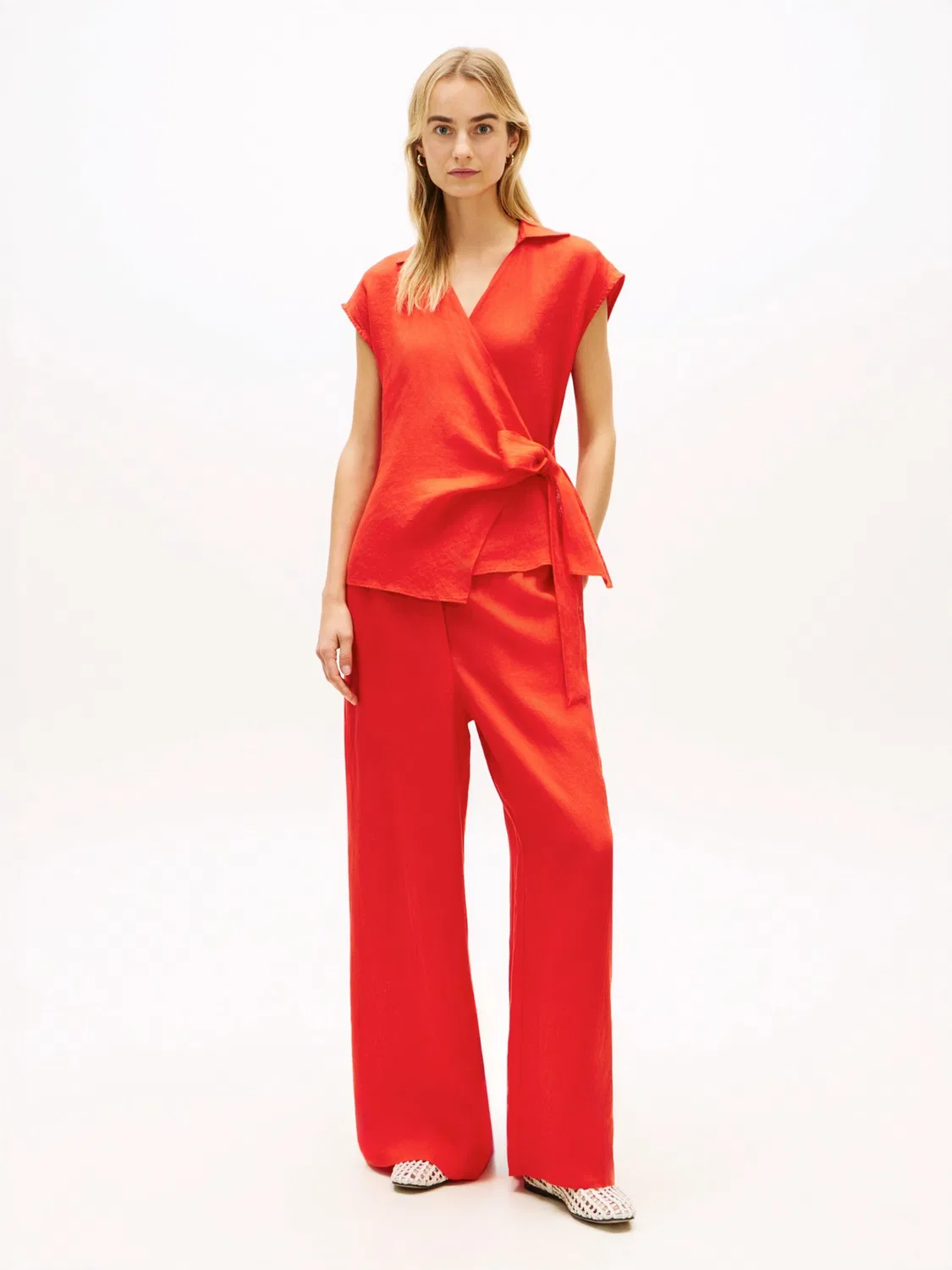 Блузка Tommy Hilfiger, Dark Orange — фото 4