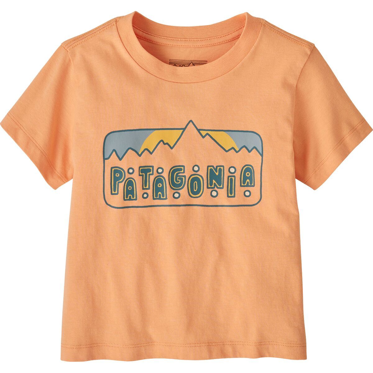 

Детская танцевальная футболка - для малышей Patagonia, цвет heirloom peach