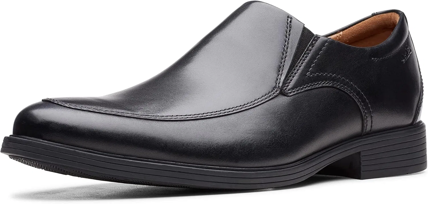 Лоферы Clarks, черная кожа