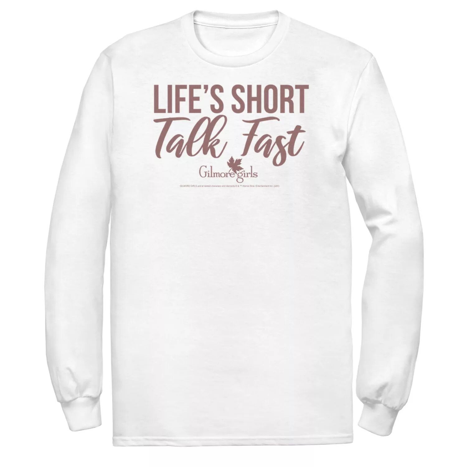 

Мужская футболка Gilmore Girls Life's Short Talk Fast Licensed Character