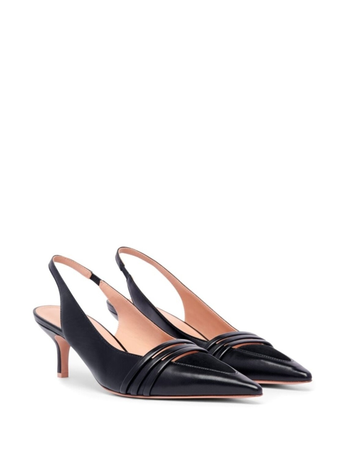 

Malone Souliers туфли-лодочки Tanner 45 мм из кожи, черный