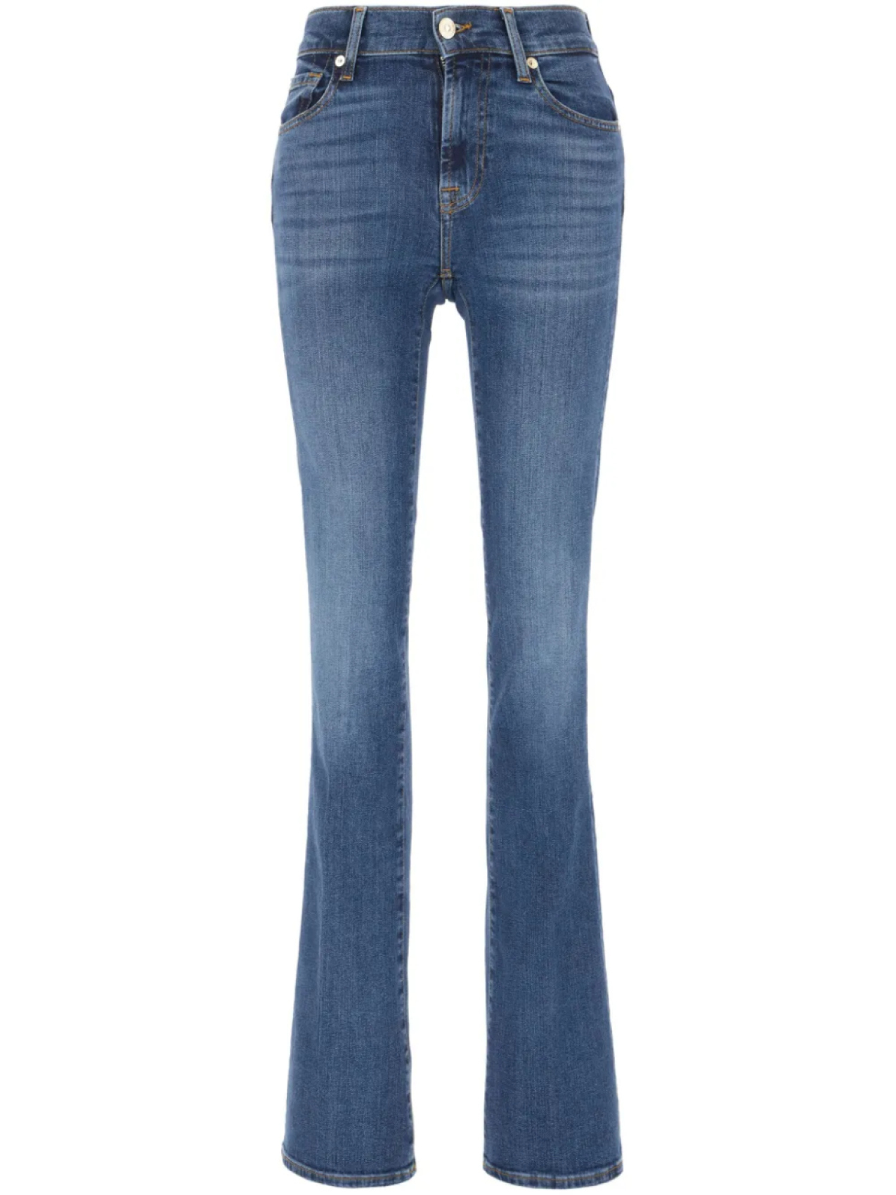 

Джинсы Bootcut средней посадки 7 For All Mankind, синий