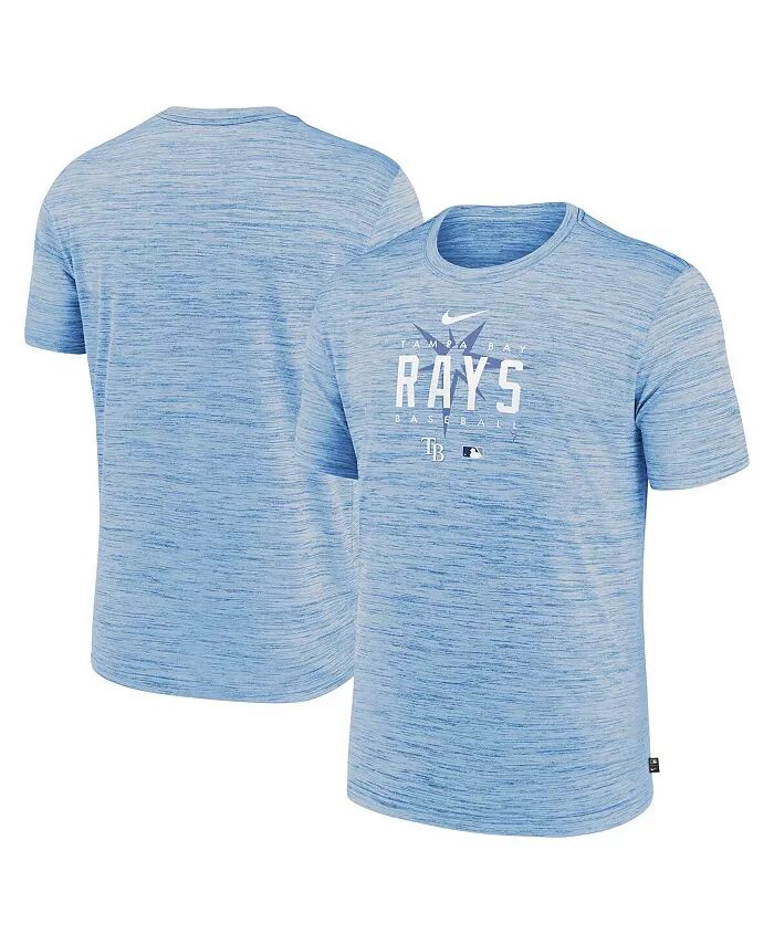 

Мужская светло-синяя футболка Tampa Bay Rays Authentic Collection Velocity Performance Practice Nike
