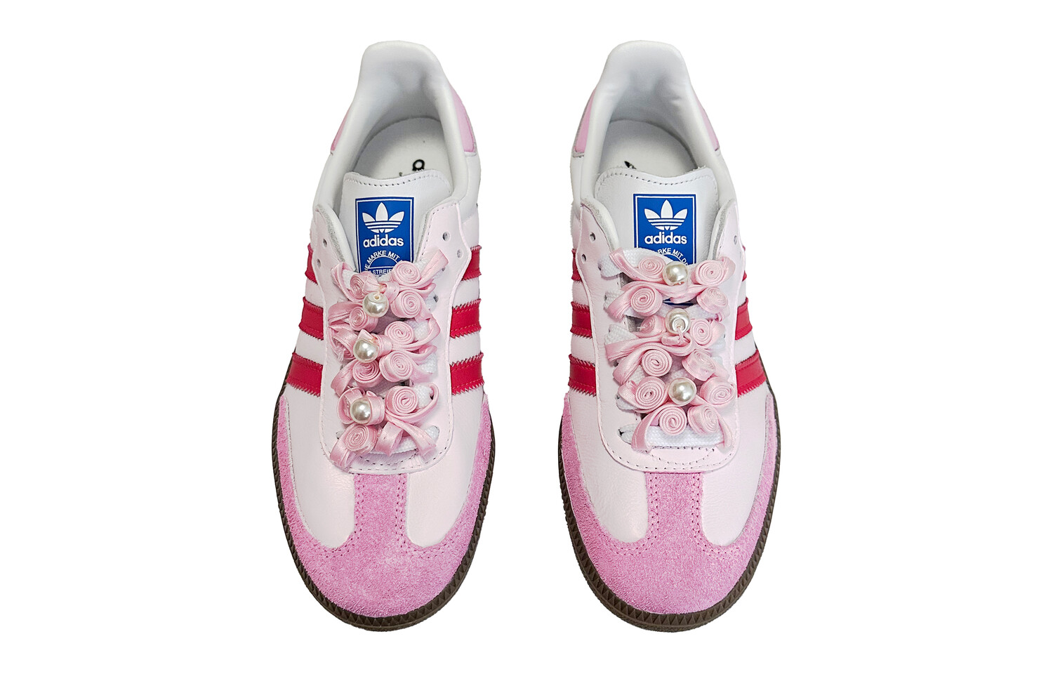Кроссовки adidas Skateboarding Shoes Unisex Low-top Pink/red/white, розовый — фото 3