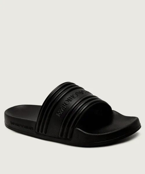 

Тапочки Emporio Armani, черный