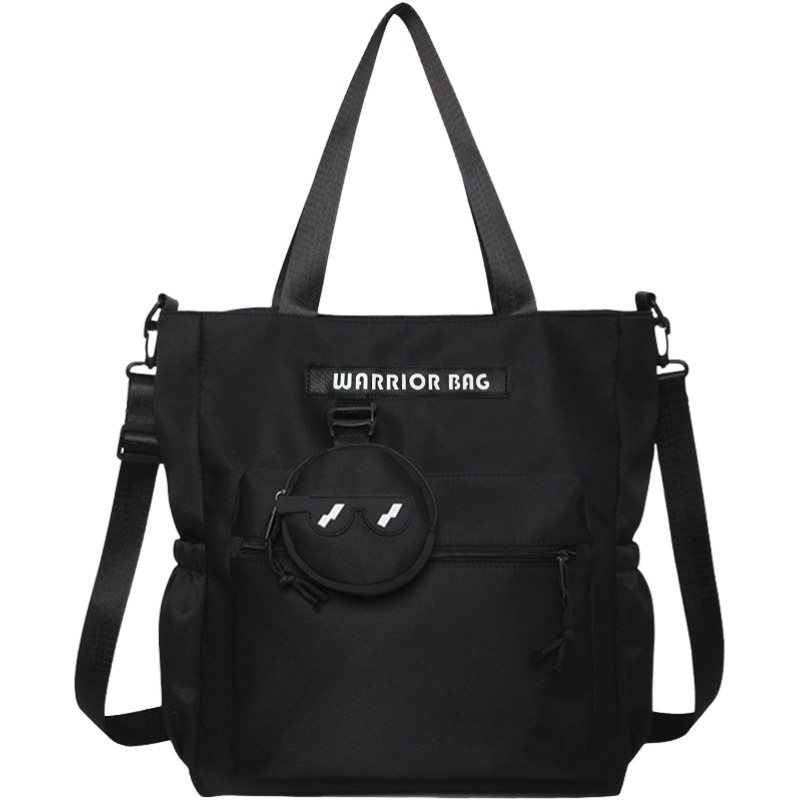 

WARRIOR Нейлоновая наплечная сумка, кроссбоди, унисекс черная