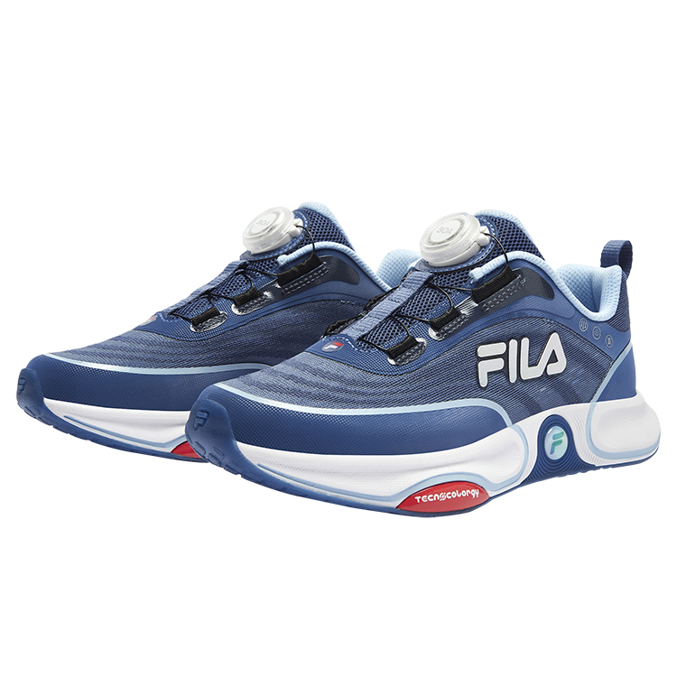 FILA KIDS Детские беговые кроссовки Multicolor Bullet Low Top Iron Blood Blue/Classic Blue — фото 4