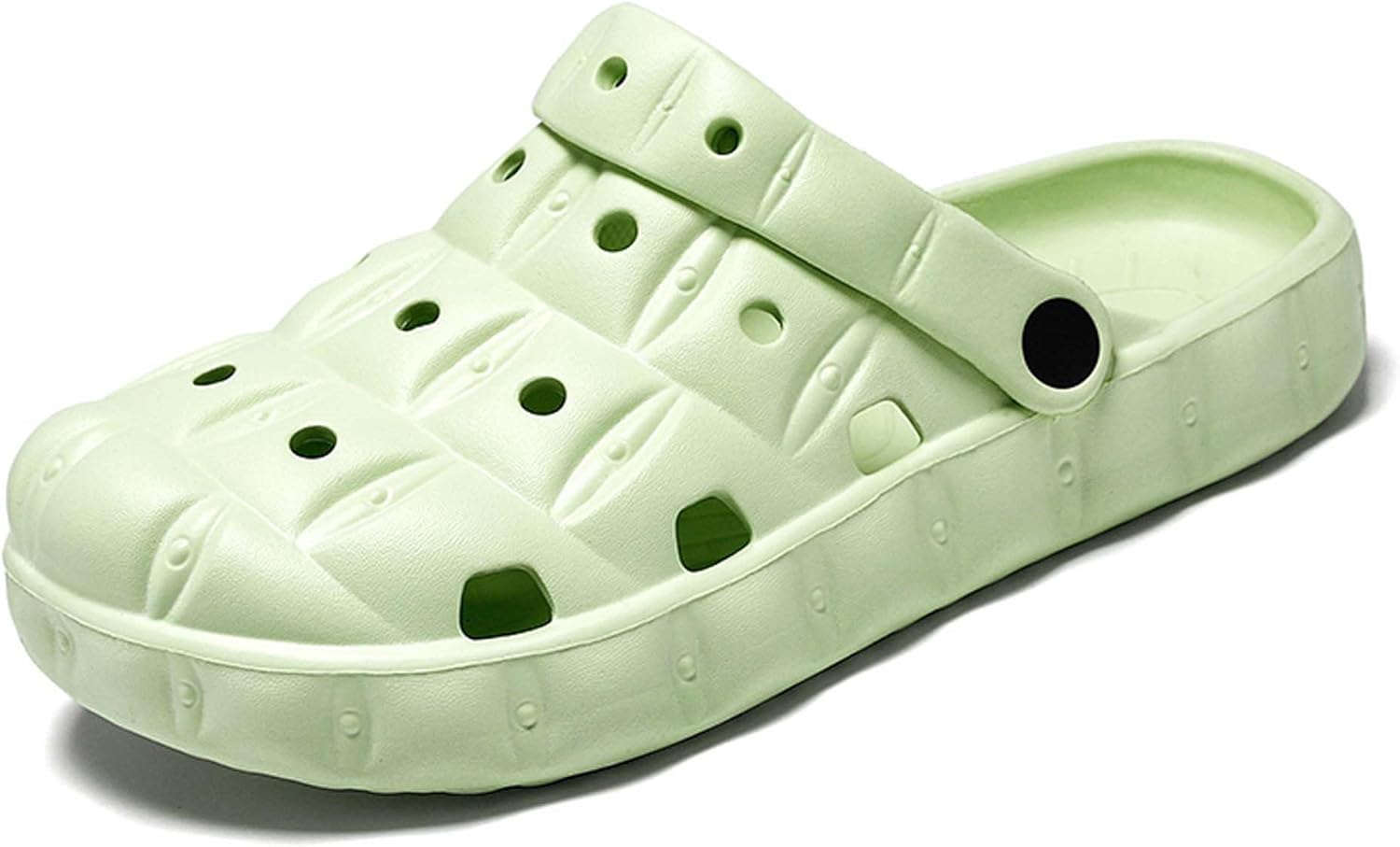 

Летние сандалии мужские и женские, сабо, садовая обувь, нескользящие, быстро сохнущие, пляжные, домашние, для душа, мюли с регулируемым каблуком Generic, зеленый