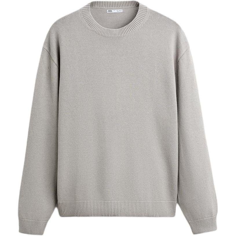 

Трикотажная футболка мужская серая ZARA