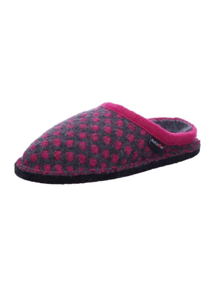 Сабо HAFLINGER Hausschuhe Damen Flair Fun, серый