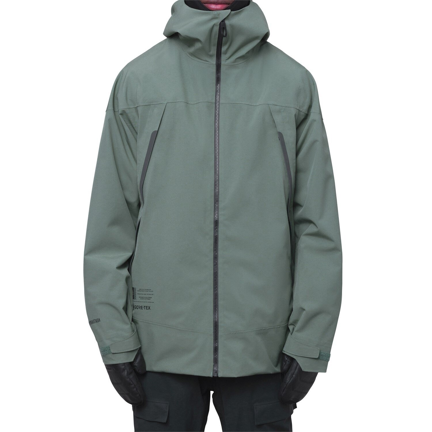 

Утепленная куртка 686 GORE-TEX Hydrastash Sync, зеленый