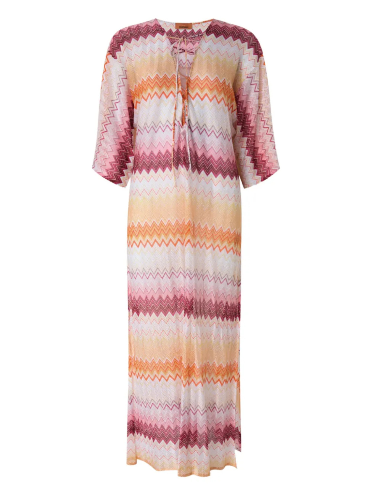 

Платье с зигзагообразным узором Missoni, розовый