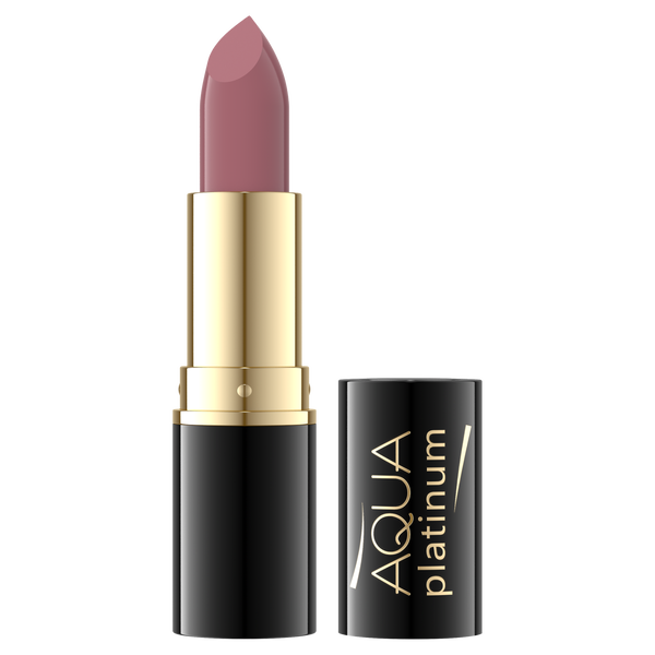 

Увлажняющая помада 600, 4 мл Eveline Cosmetics Aqua platinum, цвет 600