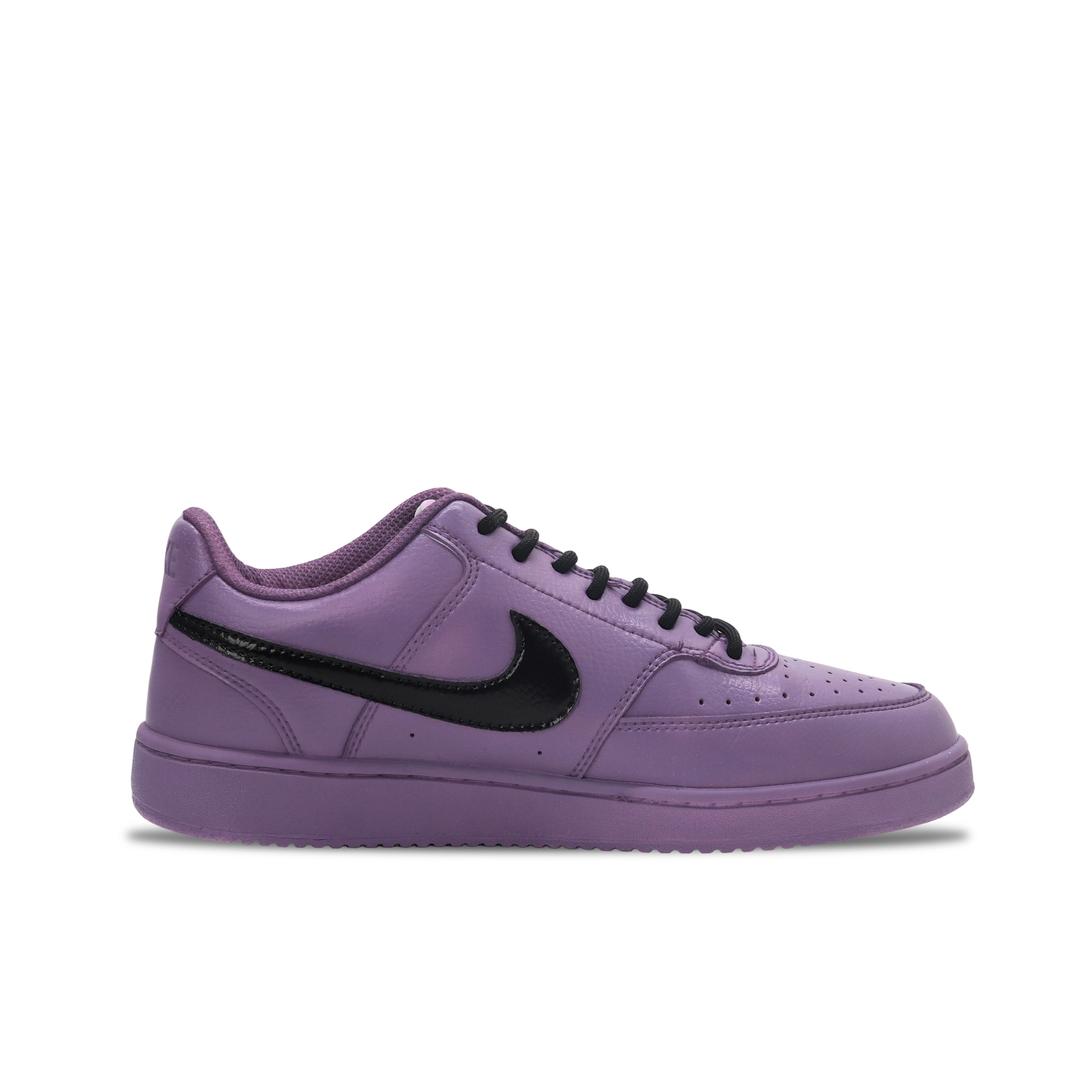 Nike Кроссовки для скейтбординга Court Vision Purple Night Star Waterfall легкие и дышащие мужские черно-фиолетовые, цвет Purple — фото 2