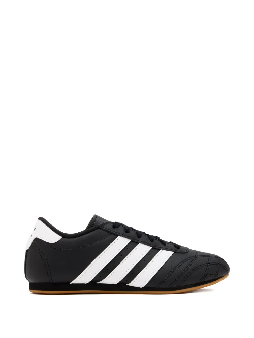 Кеды с полосками и шнуровкой Adidas Kids, черный