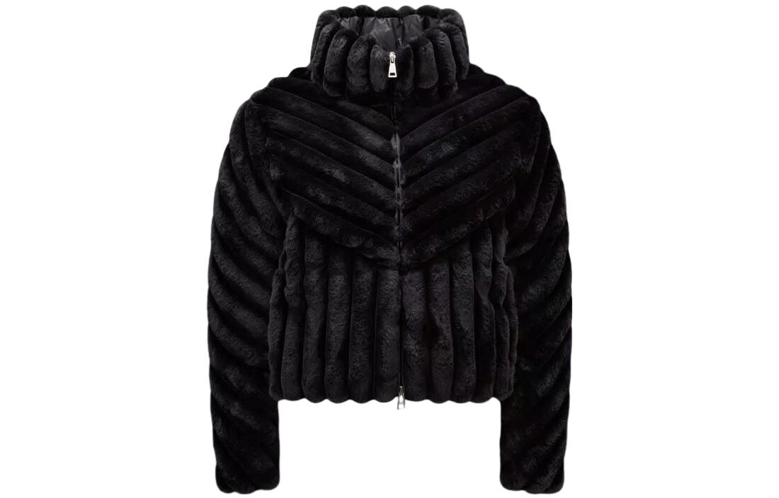 

Пуховик женский черный Moncler