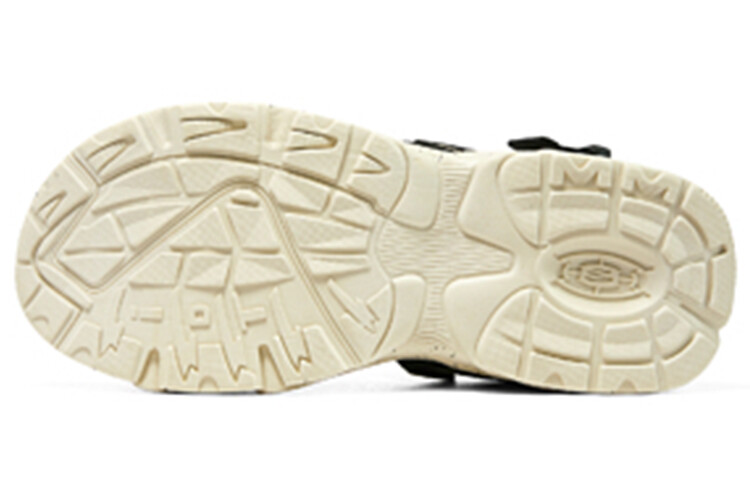 Пляжные сандалии Stamina мужские серо-коричневые/черные Skechers — фото 3