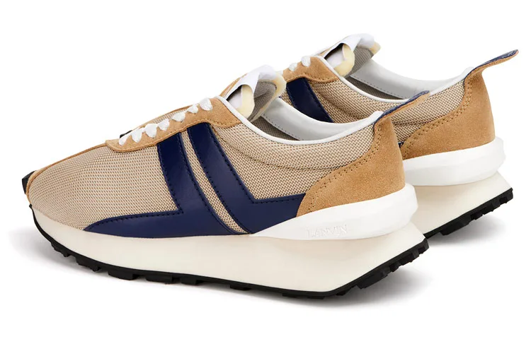 Lanvin Кроссовки Bumpr Low top Casual мужские светло-коричневые — фото 4