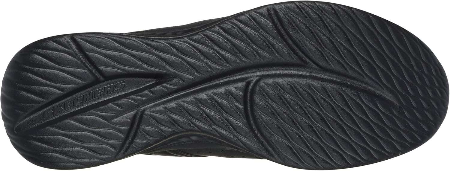 Мужские мокасины Skechers Slade Ocon без шнурков, черный — фото 2