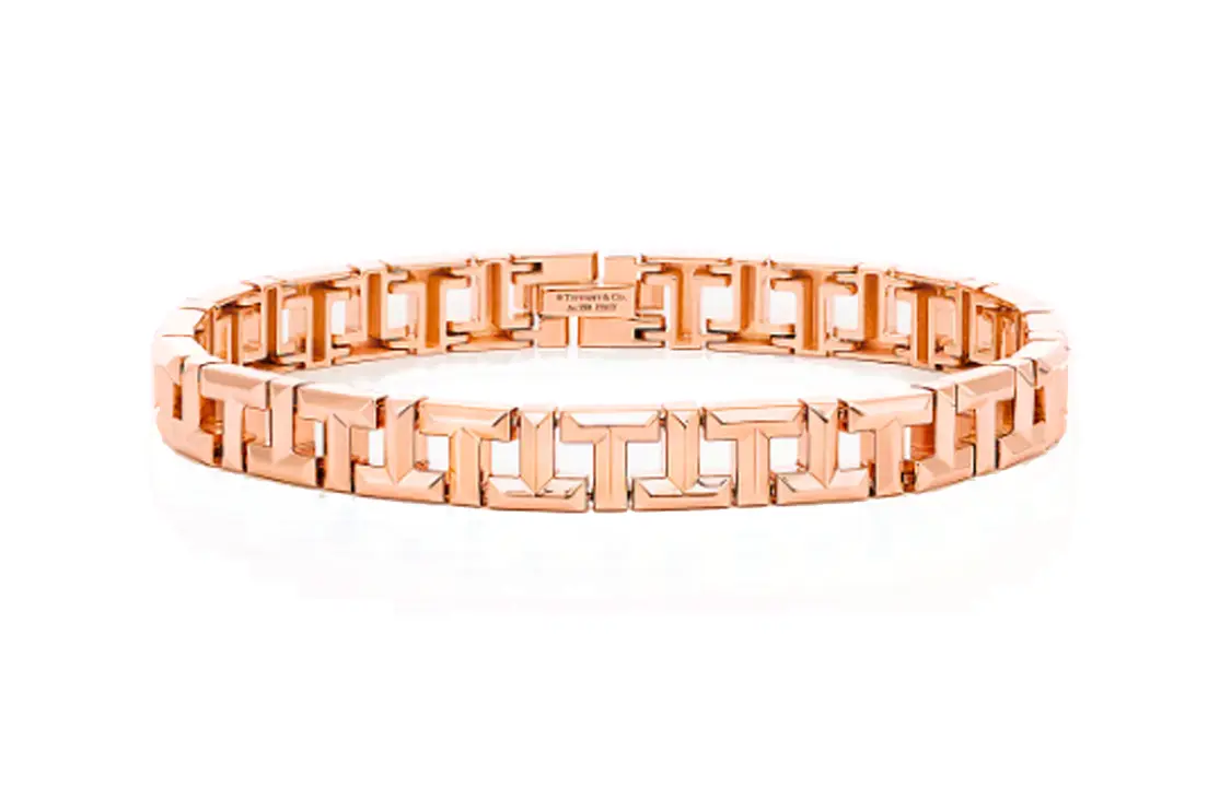 

TIFFANY & CO. Мужской браслет из розового золота 18 карат
