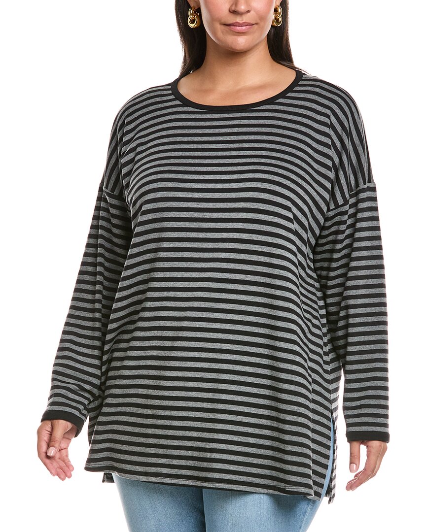 

Топ EILEEN FISHER Plus Long Box, черный
