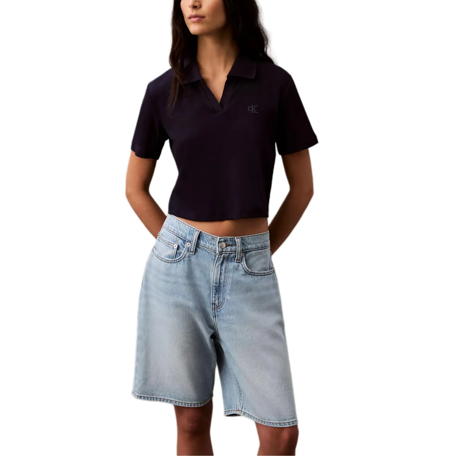 

Calvin Klein Синяя поло для женщин