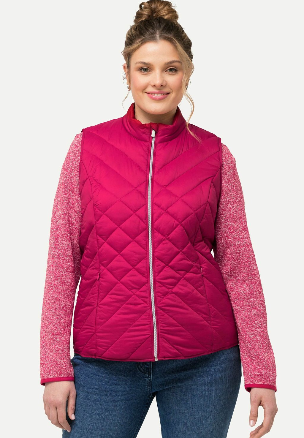 

Жилет HYPRAR WATER REPELLENT Ulla Popken, розовый
