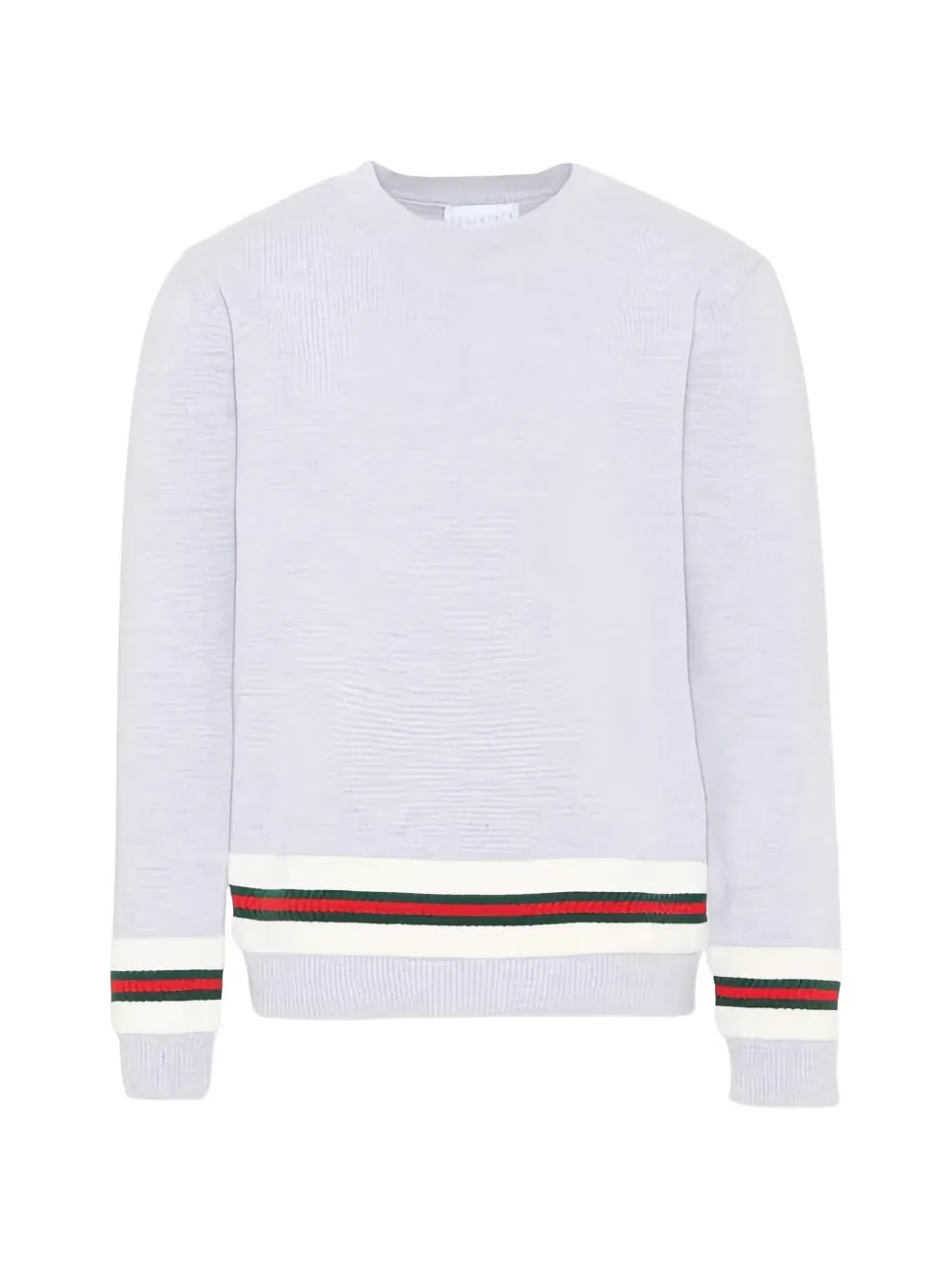 Свитер в полоску Gucci Kids, серый