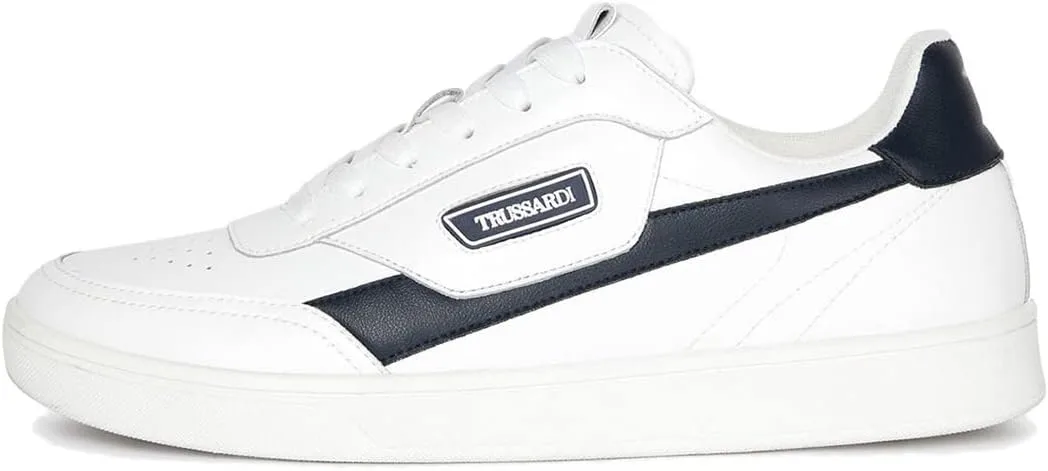 Мужские кроссовки Trussardi 77A00417, кожаные, синие или красные, повседневная удобная обувь, подходят для всех случаев, весна-лето 2022