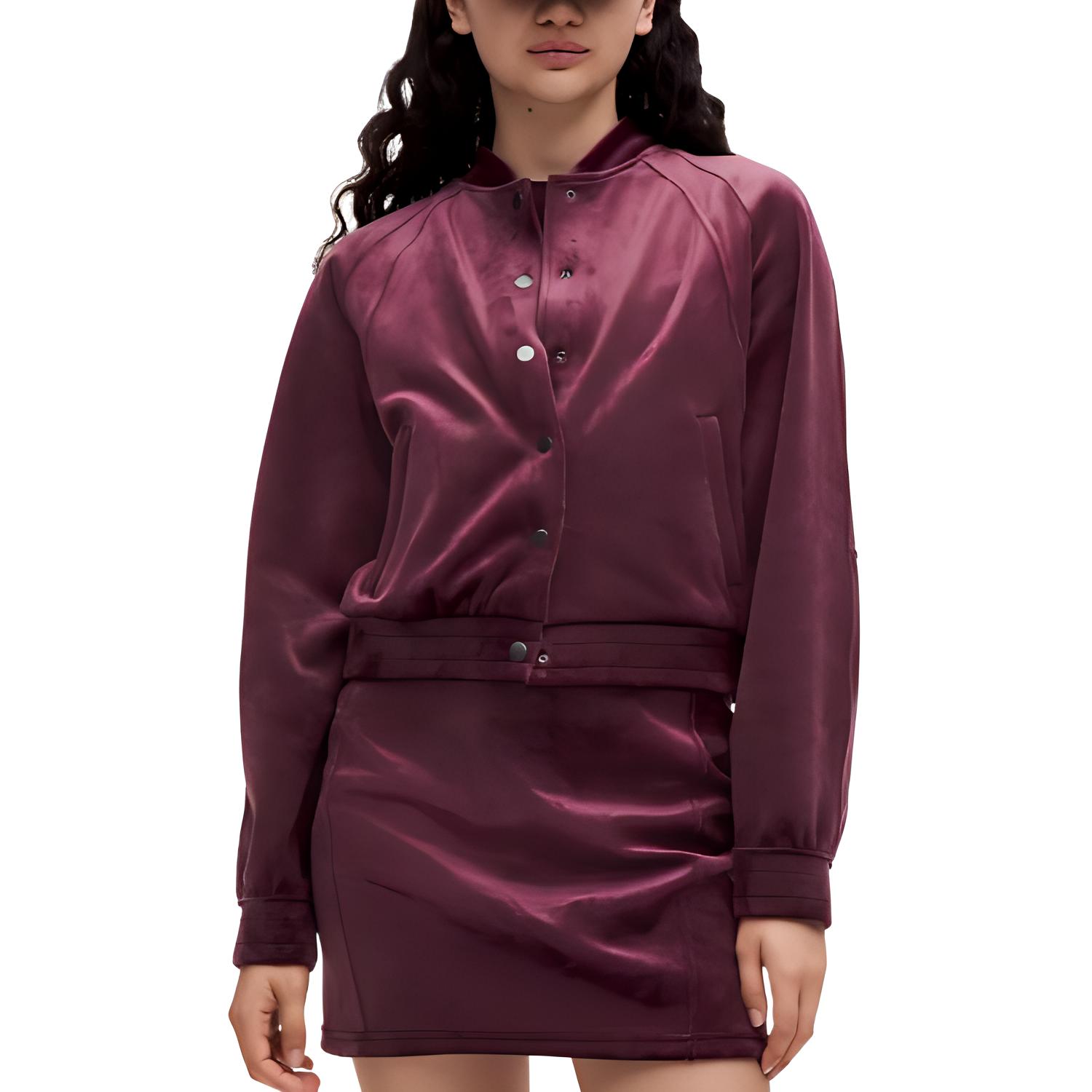 

Lululemon Скафандр бархатный женский, Garnet/Garnet