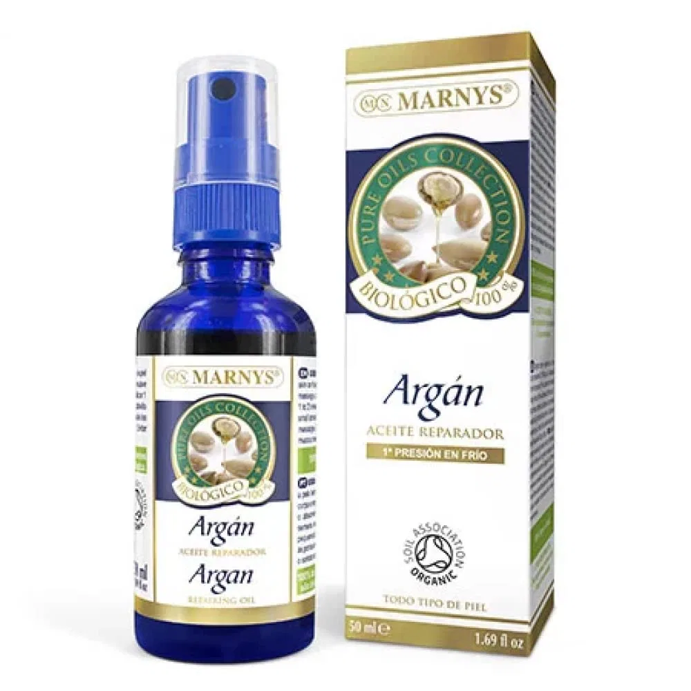 Органическое аргановое масло Argan Acete 50 мл Marny'S