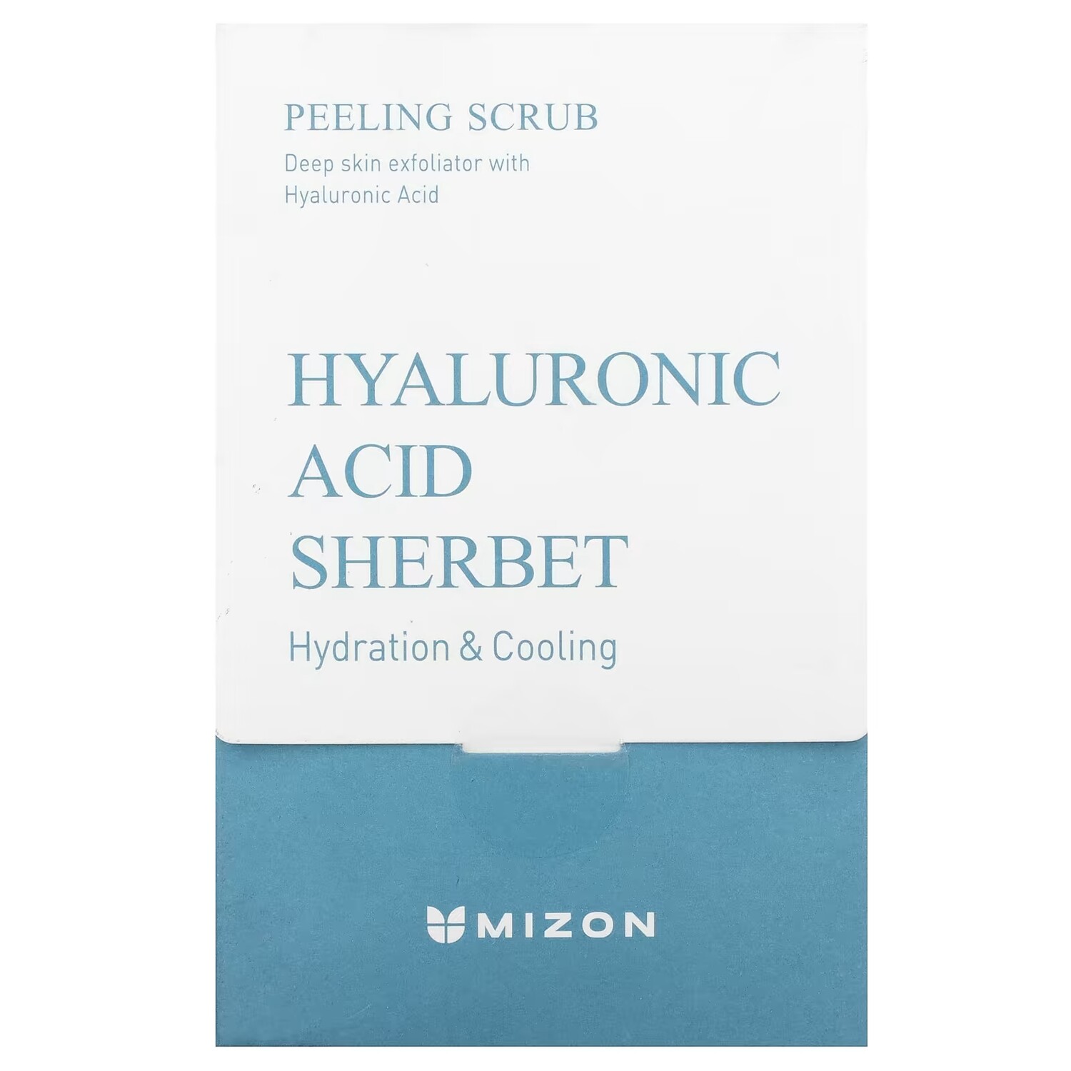 

Mizon Peeling Scrub Hyaluronic Acid Sherbet 40 пакетов (7,0 унций) каждый