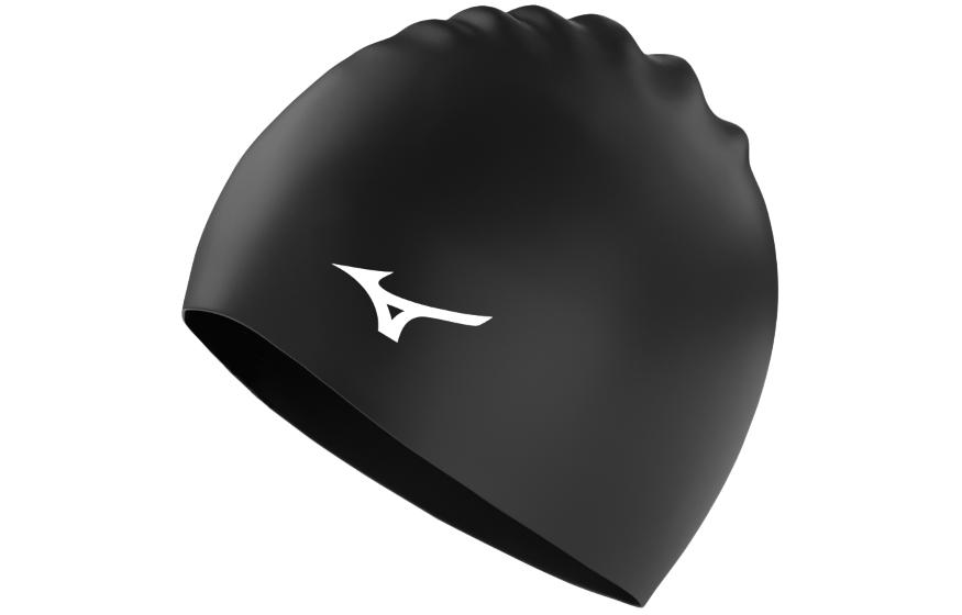 

Силиконовая шапочка для плавания Unisex Mizuno, черный