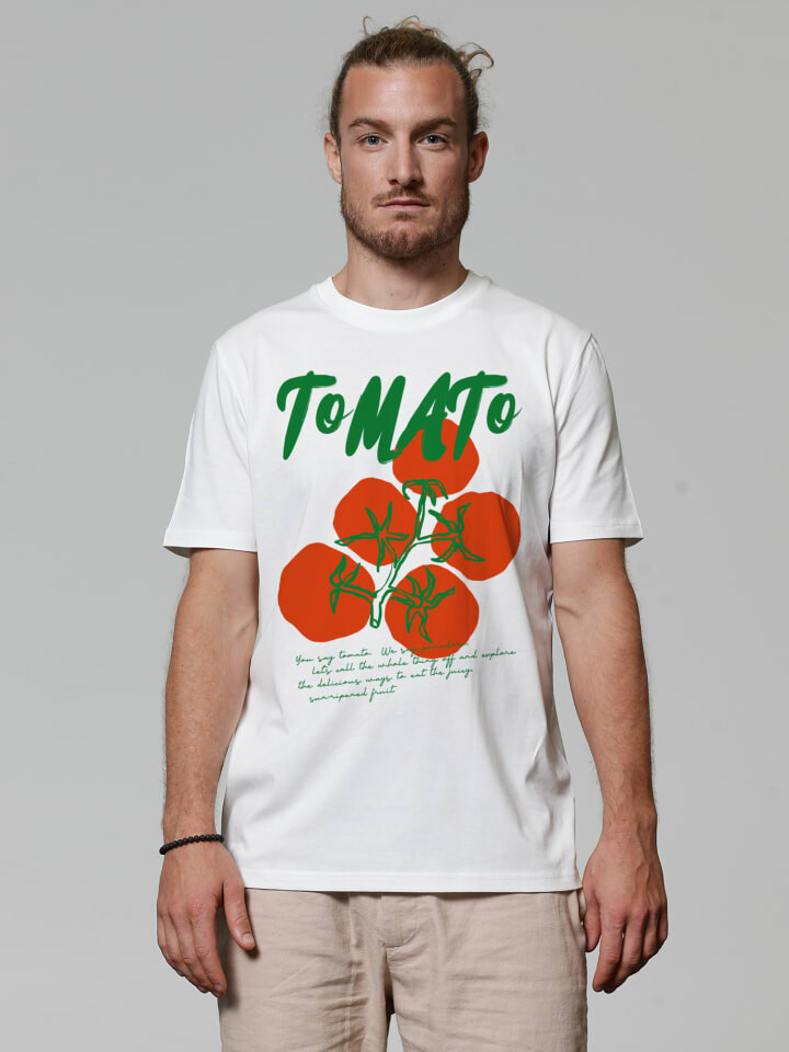 

Футболка wat Apparel T-Shirt Tomato, белый