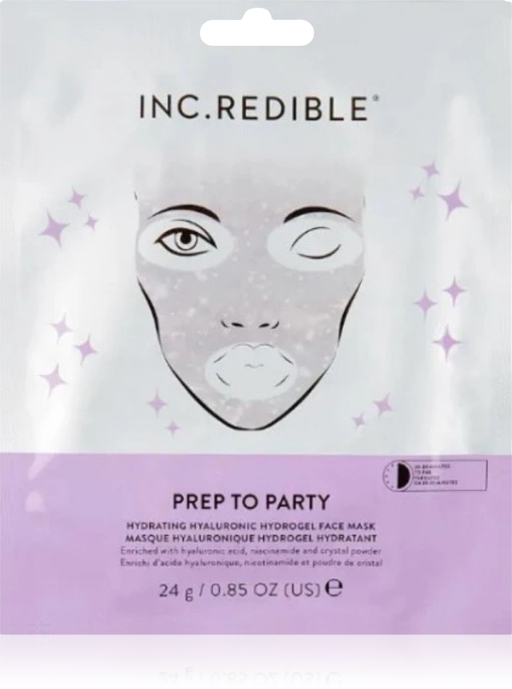 

Гидрогелевая маска для лица Redible Prep To Party Nails Inc., 24 гр