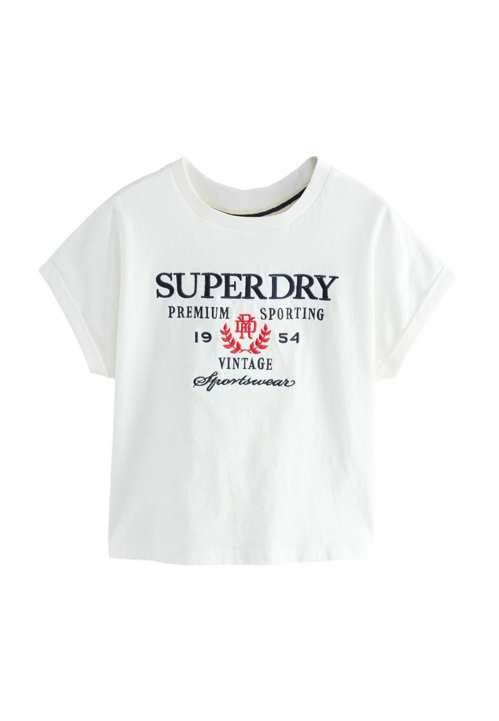 

Футболка с принтом Superdry, белый