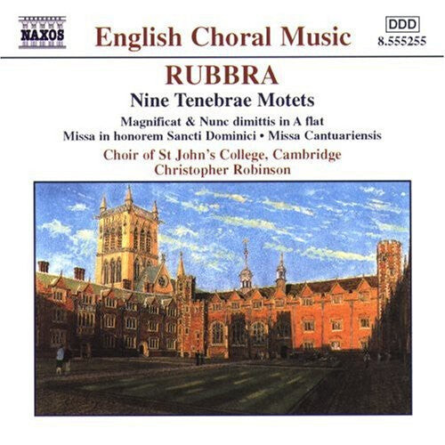 

CD диск Rubbra / Houssart / Robinson: 9 Tenebrae Motets