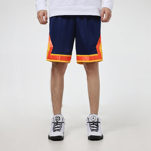 Шорты Air Jordan Jumpman Diamond Casual Sports Basketball Training Shorts Blue, синий — фото 3
