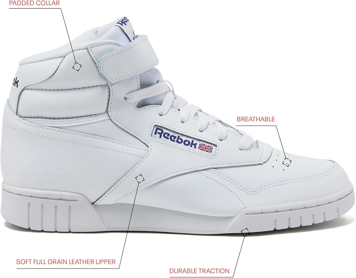 Мужские кроссовки Reebok Ex-o-fit, белый — фото 3