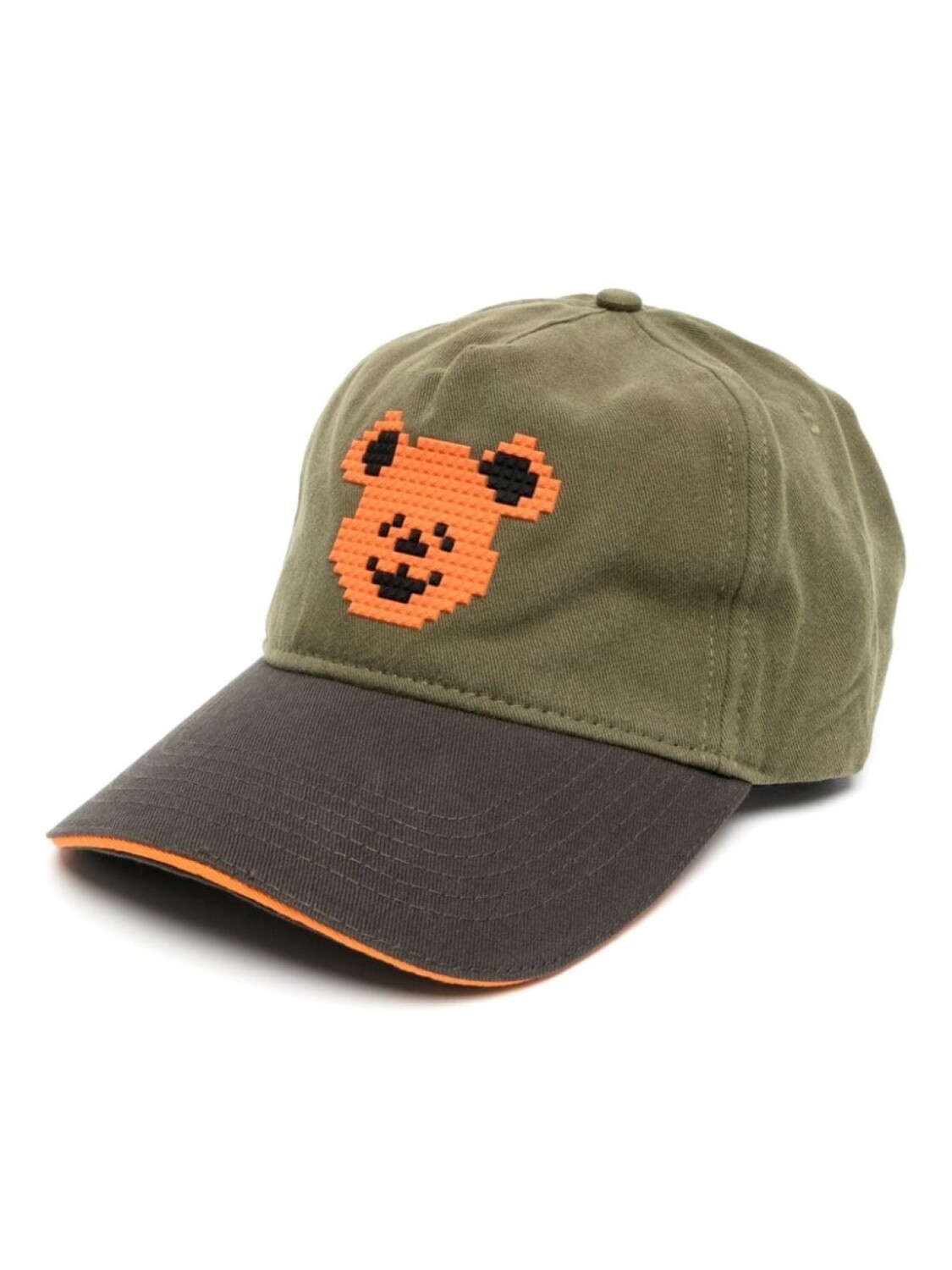 

Mostly Heard Rarely Seen 8-Bit бейсболка Pumpkin Bear, зеленый