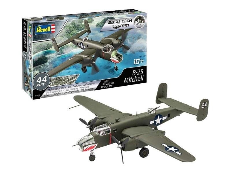 

Revell, B-25 Mitchell, Пластиковая модель