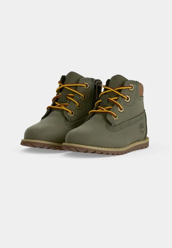 Ботинки Timberland Pokey Pine Mid Lace Zip Boot, лиственно-зеленый — фото 3