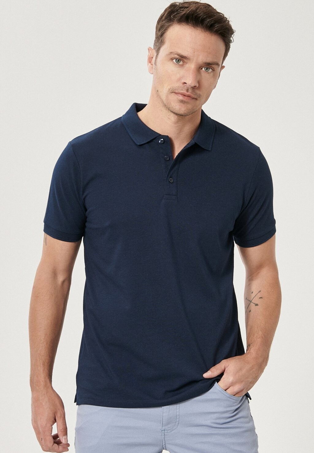 

Рубашка-поло AC&CO / ALTINYILDIZ CLASSICS, цвет Slim Fit Tshirt