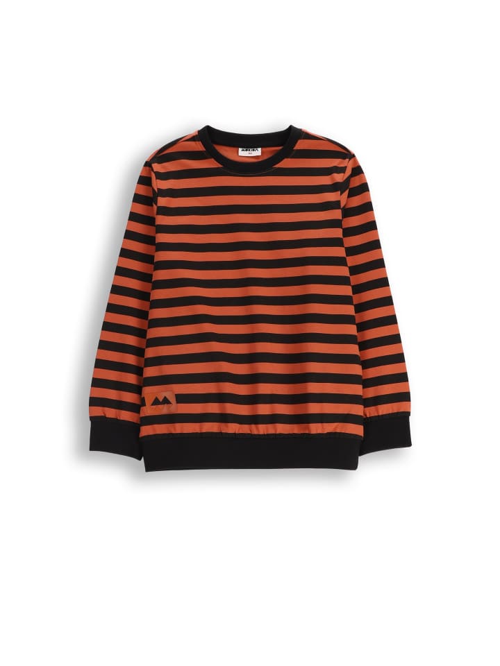 

Хлопковая рубашка с длинными рукавами медово-желтого цвета MOKIDA